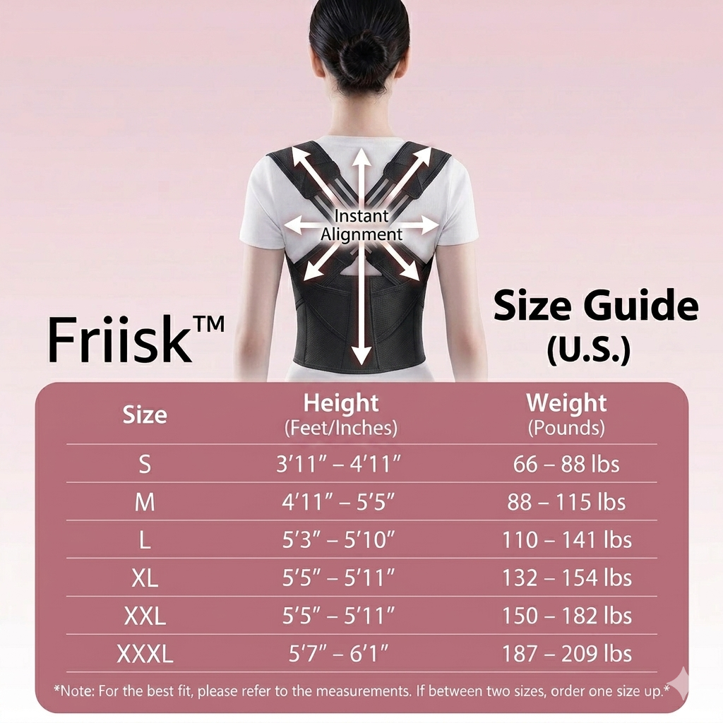 Friisk™ Posture Support Belt